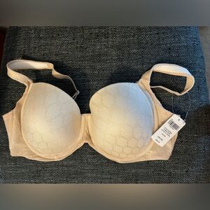 Soma Stunning Support Geo Lace Full Coverage Bra Size 38C NWT